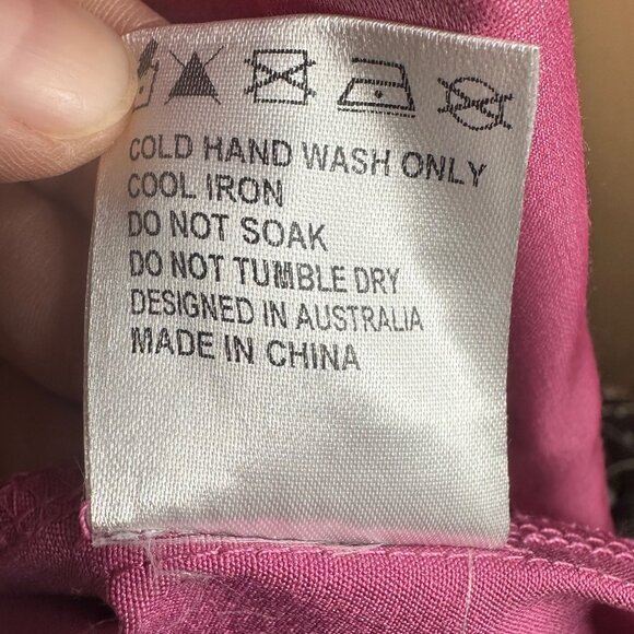 Princess Polly Ayres Blazer Jacket Pink Metallic Womens 2 Glam Party Occasion - Picture 6 of 6